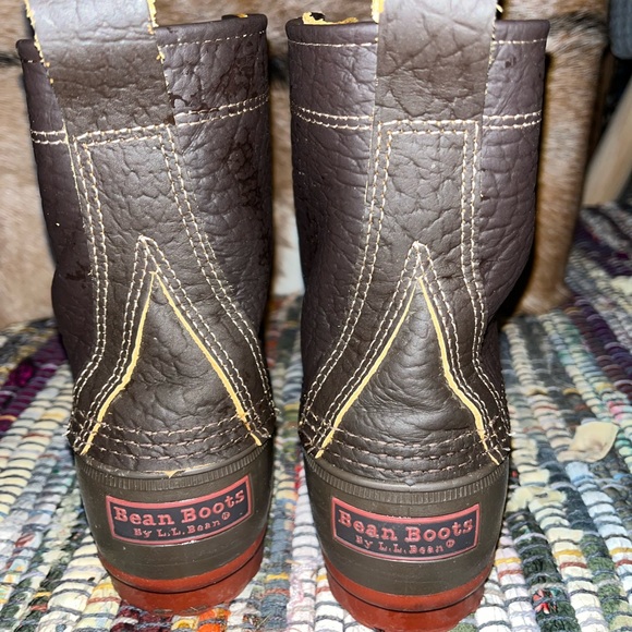 LL bean Bison boot 8 “ women’s size 9 - Picture 8 of 14